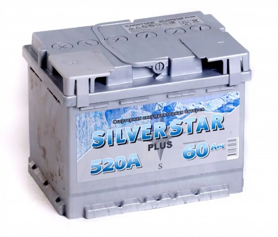 SilverStar Plus 6СТ - 60 R+