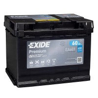 EXIDE Premium 60L EA601 600A 242х175х190  EXIDE Premium 60L EA601 600A 242х175х190