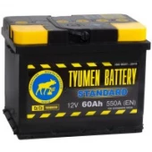 Аккумулятор Тюмень Standard 60L 60Ач 550А прям. пол.