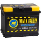 Аккумулятор Тюмень Standard 60R 60Ач 550А обр. пол. Аккумулятор Тюмень Standard 60R 60Ач 550А обр. пол.