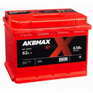 AKBMAX ST 62R 630A 242x175x190